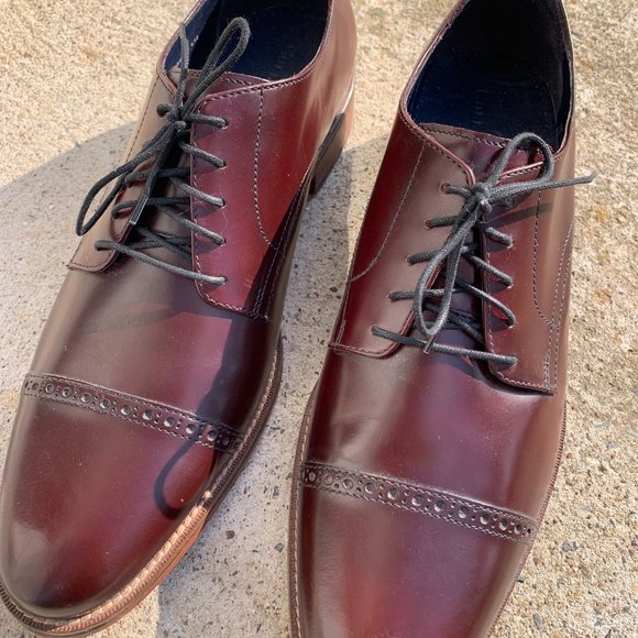 Cole Haan Men's Leather Cap Toe Oxford Size 13M  with Nike Air Technology - Picture 2 of 7